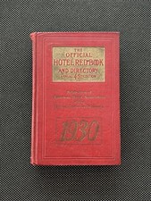 The Official Hotel Red Book & Directory 1930 AHA USA & Canada 45th Edition picture