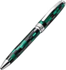 Xezo Handcrafted Urbanite II Ocean Ballpoint Pen. Chrome Plated, Serialized & LE picture