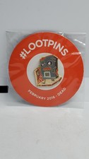 Dead February 2016 Lootcrate Lootpin Pin Pinback picture