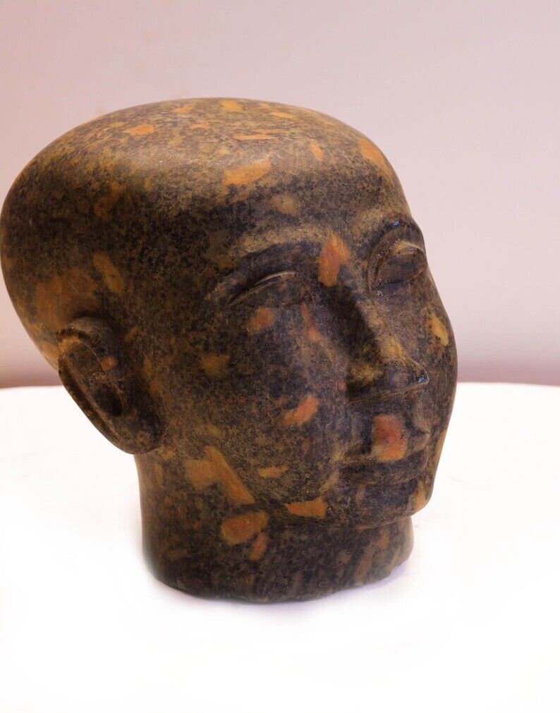 Beautiful Egyptian Imhotep's Head - Ancient chancellor to the Pharaoh Djoser