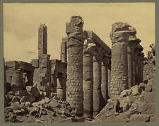 Hall of Columns,Karnak,Egypt,Francis Frith,Archaeological Site,1856-1860 picture