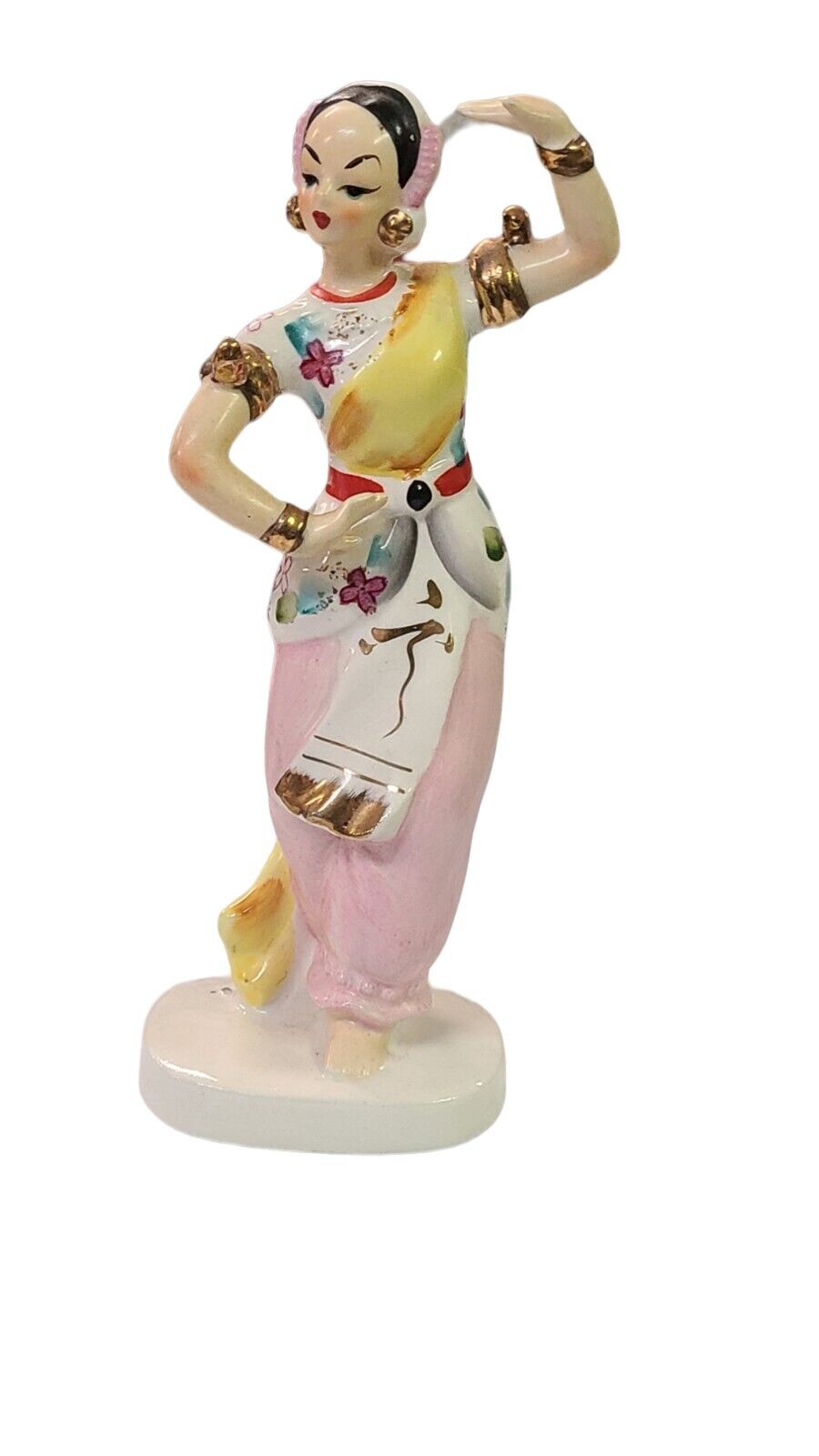 Vintage Asian Lady Dancing Figurine 8\