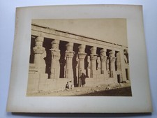 Large Format Photo Philae Temple at Aswan By Beato picture