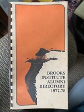 1977-78 Brooks Institute Photography School Directory - 160 Pages picture