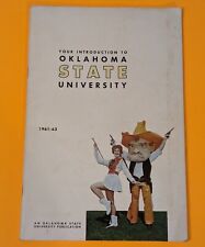 Oklahoma State University Introduction Pamphlet 1961-63 OSU - 1960s Pistol Pete picture