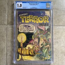 BEWARE TERROR TALES #2 CGC 1.0 Fawcett Comics 1952 PCH Pre-Code Horror picture