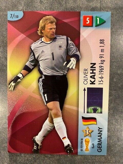 OLIVER KAHN #7 - GERMANY - PANINI CARDS GOAAAL 2006 FIFA WORLD CUP GERMANY
