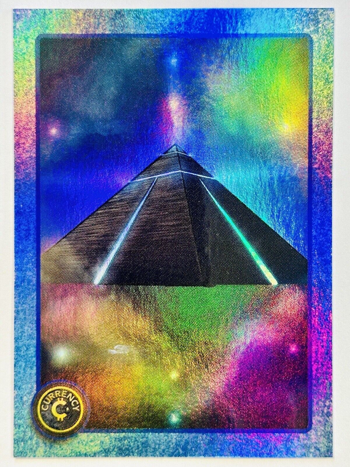 GREAT PYRAMID OF GIZA #30  2023 Cardsmiths Currency Series 2 Rainbow Holofoil