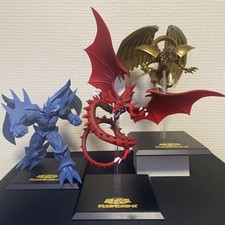 Yu-Gi-Oh Monsters LEGION Egyptian God Cards Osiris Obelisk Ra Collectible Figure picture