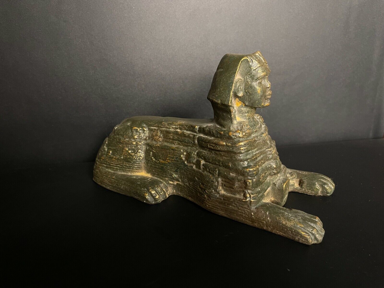 Fantastic Egyptian Sphinx - Replica one  like the one in Giza behind pyramids