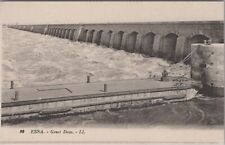Great Dam Esna, Egypt Vintage Postcard picture