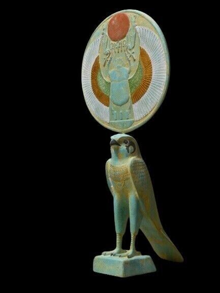 Unique Ancient Egyptian Antiques Egyptian falcon Goddess Horus Rare Egyptian BC