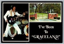 Postcard Memphis Tennessee I've Been To Graceland Elvis Presley picture