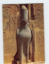 Postcard Statue of God Horus, Edfu, Egypt picture