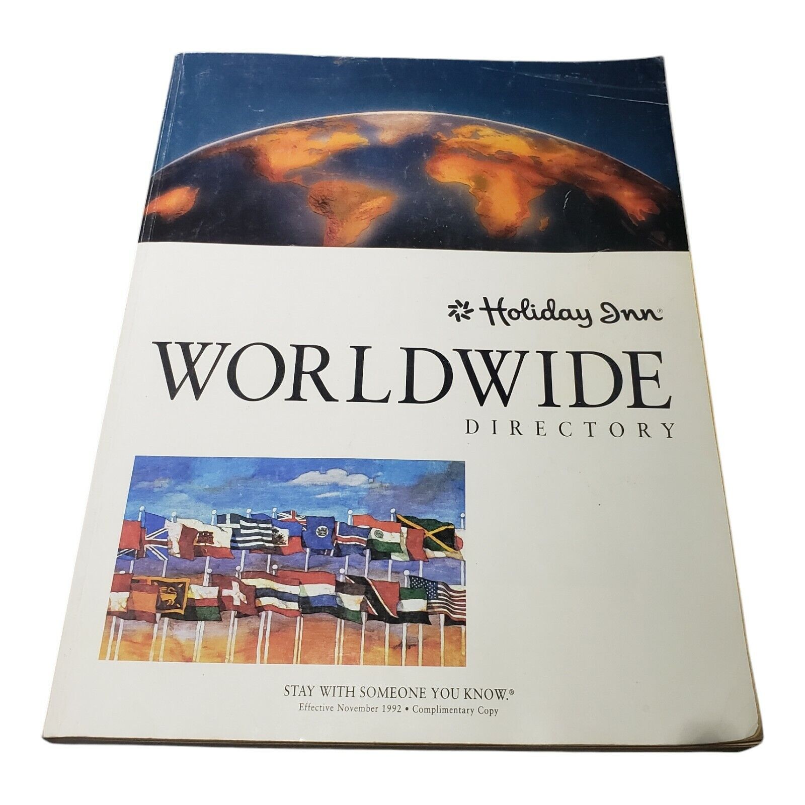 1992 Holiday Inn Worldwide Directory Map Booklet