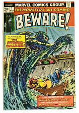 BEWARE #7 The Monsters are Coming Marvel Comic Book March 1963 picture