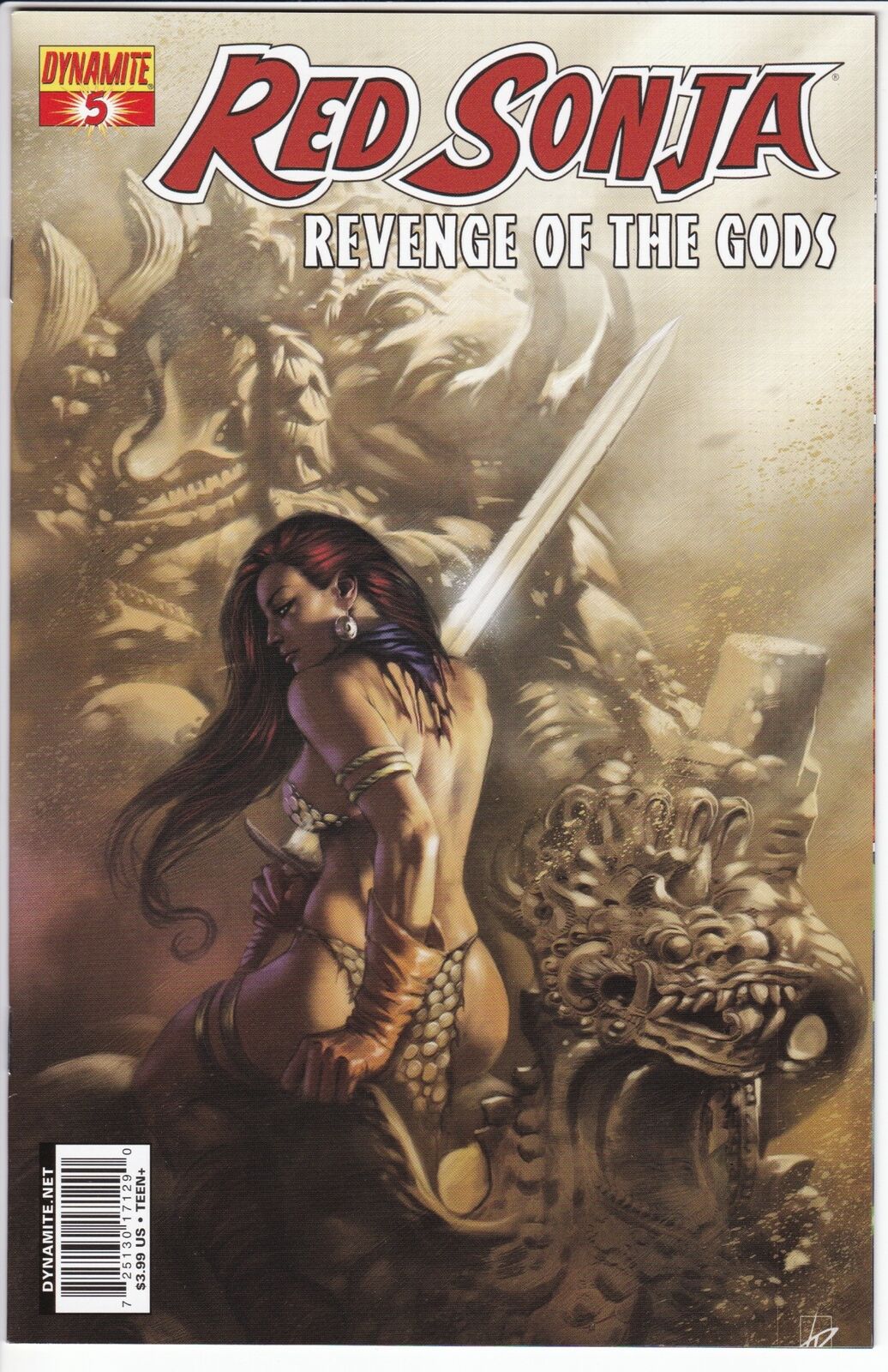 Red Sonja: Revenge of the Gods #5 VF Lucio Parrillo Gemini Mailer