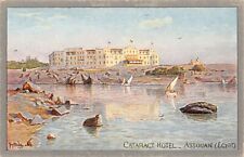 Egypt - ASWAN - Cataract Hotel, from a painting by Tony Binder (Year 1924) - Pub picture