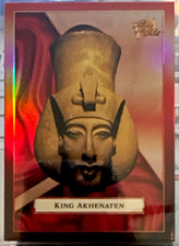 2026 Pieces of Past King Akhenaten #273 Serial Numbered 074/100 Red Foil picture