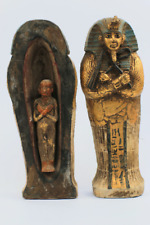 Old-fashioned Tomb of the boy king TUTANKHAMUN with his mummy inside it picture
