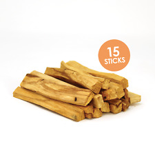 15 Palo Santo sticks holy wood 100 % natural balsamic scented incense Ecuador picture
