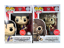 Funko Pop Mankind Razor Ramon Gamestop Exclusive Wrestling WWF WWE 47 103 picture