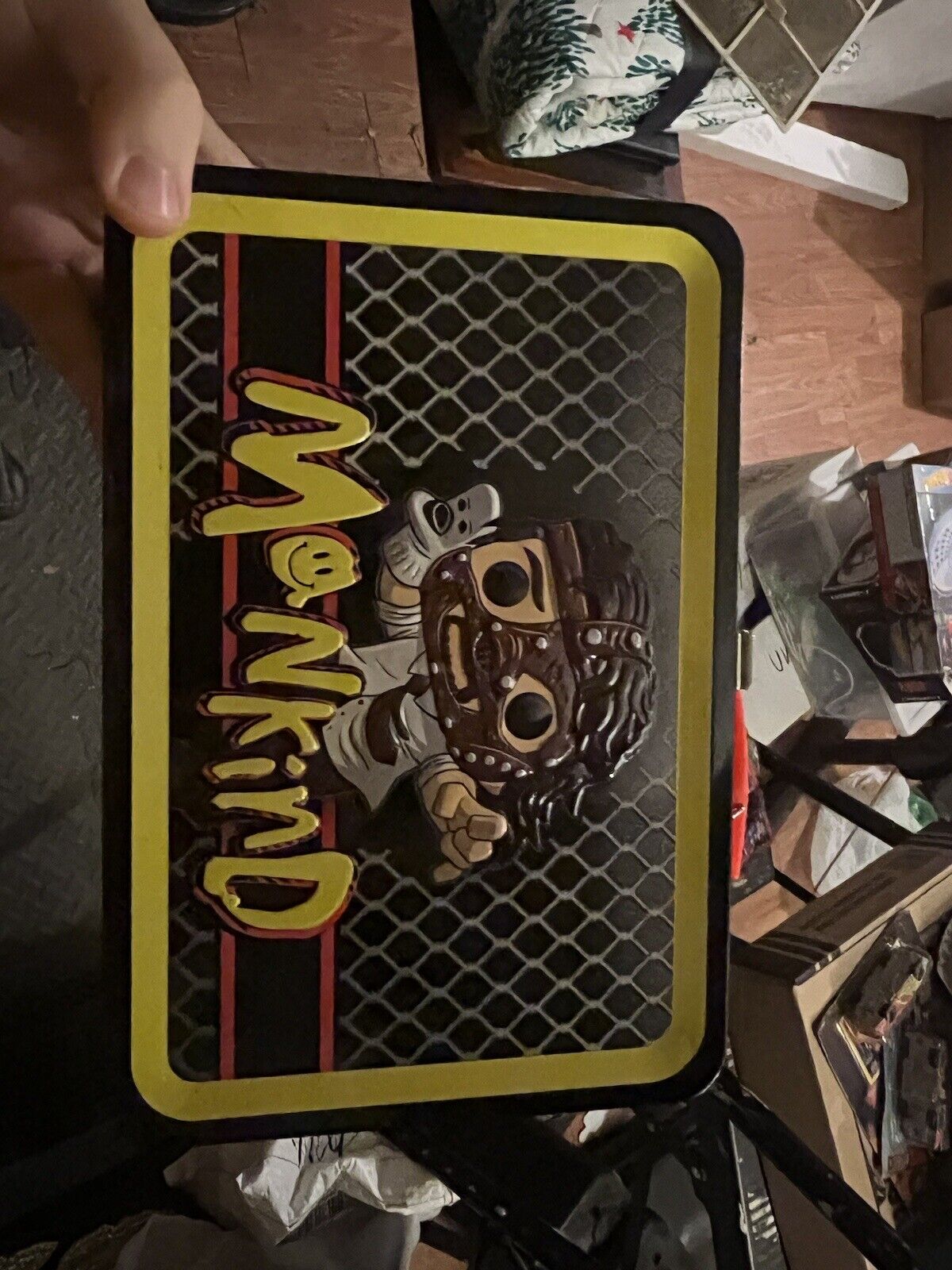 Mankind WWE Funko Collectors Lunch Box GameStop Exc Mick Foley Mankind