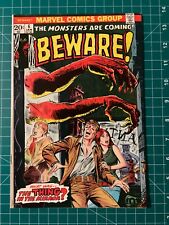 Beware #6 Marvel Bronze Horror 1974 picture