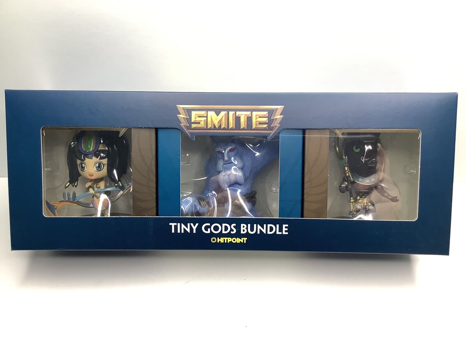 Smite Tiny Gods Figurines - Anubis, Ymir and Neith Tiny Gods Bundle Rare