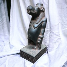 Rare Ancient Egyptian Sobek God Statue Pharaonic Antique Mythology Nile BC picture