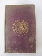 1871 Rocky Mountain Directory & Colorado Gazetteer-Territory Mining Towns-RR-Ads picture