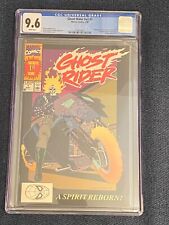 Ghost Rider #1  CGC 9.6 NM+ White Pages  1990 picture