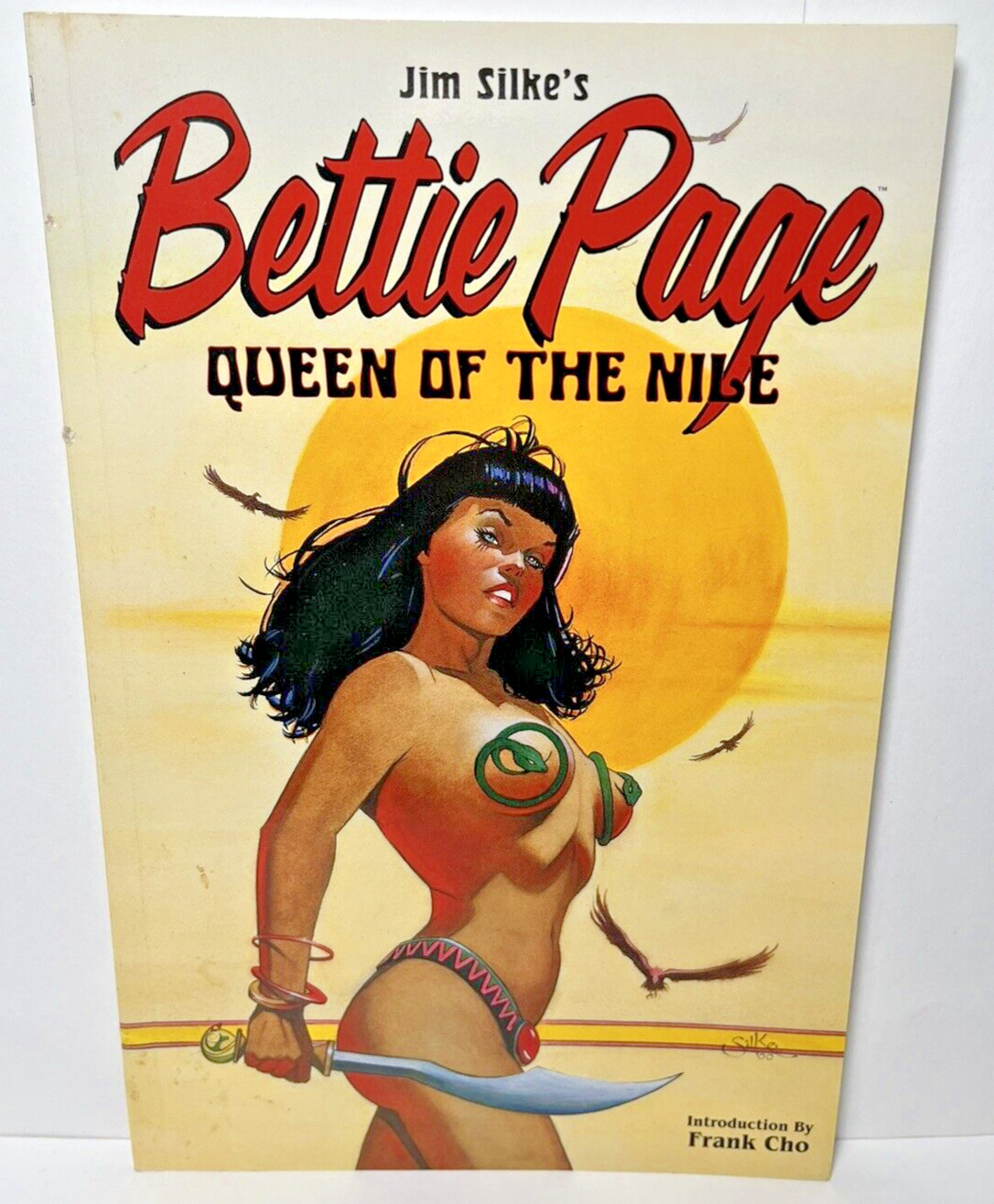 Jim Silke's Bettie Page Queen of the Nile Dark Horse Comics Book 1st Edition