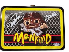 Mankind Tin Lunch Box Singed By Mick Foley Game Stop Exclusive NO FUNKO PSA COA  picture