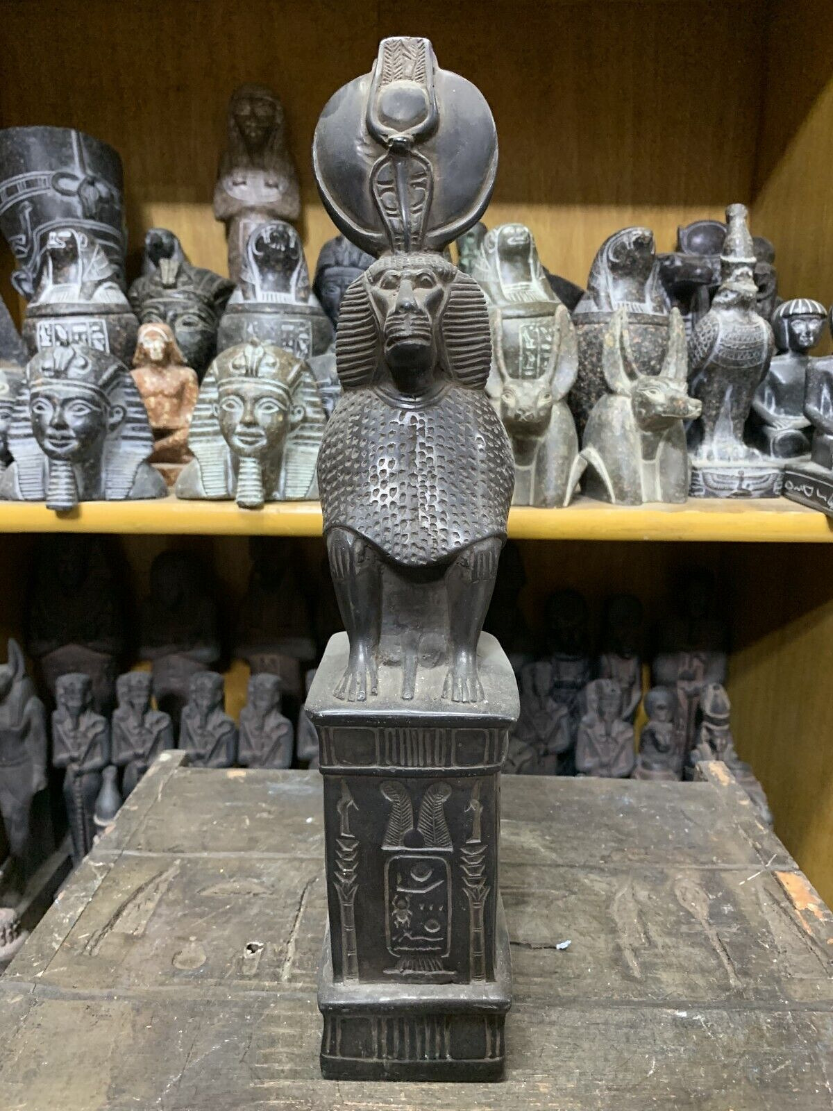 RARE ANCIENT EGYPTIAN ANTIQUITIES Statue Baboon Hapi God Of Wisdom Egypt BC