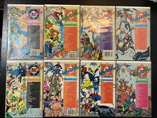 DC WHO'S WHO? LOT DEFINITIVE DIRECTORY OF THE DC UNIVERSE/UPDATE '87 SEE PICS picture