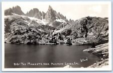 Postcard RPPC CA California The Minarets Near Mammoth Lakes Willard P6L picture
