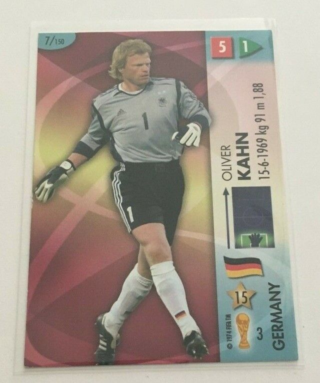 OLIVER KAHN GERMANY GERMANY GERMANY PANINI GOAAAL Card 2006 WORLD CUP GERMANY