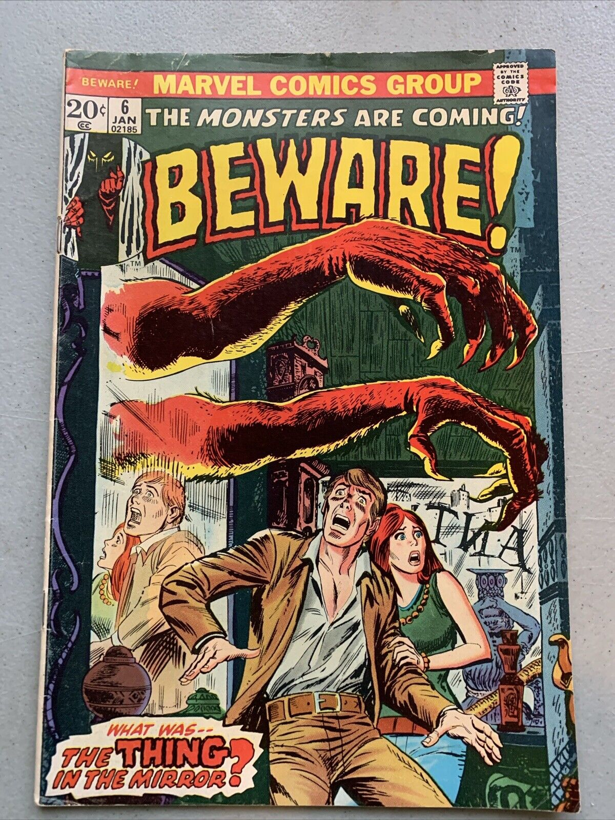 Beware #6 January 1974 Marvel 