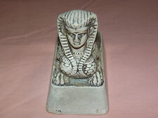 VINTAGE EGYPTIAN  SPHINX CHALKWARE picture
