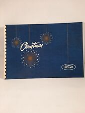 Vtg Ford  Christmas Card List Ford Motor Company picture