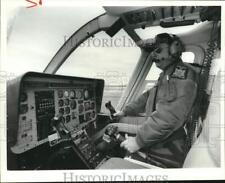 1991 Press Photo Geb Wolf, State Police Medivac Helicopter Pilot - sya14335 picture