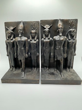Egyptian Antiquities Trinity Bookends Isis, Hathor & Menkaure picture